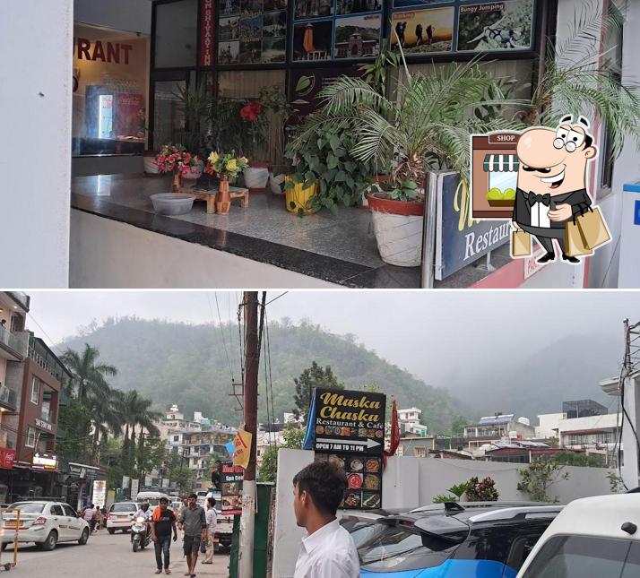 Check out how MASKA CHASKA Restaurant and Cafe looks outside