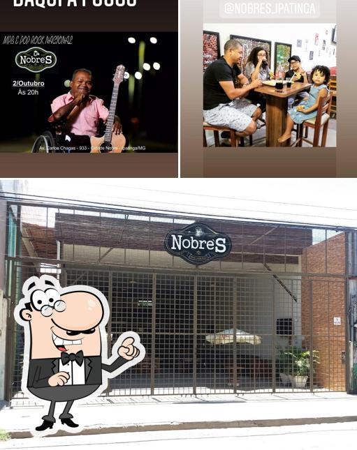 Esta é a imagem mostrando interior e exterior no Nobre's