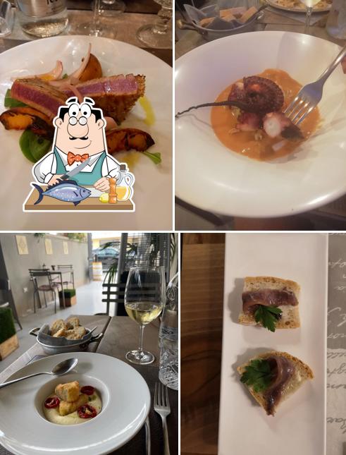 Salmone grigliato al Winó Tuscan Restaurant