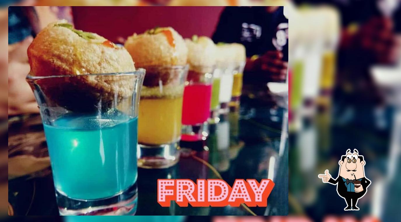 You can enjoy a drink from the menu