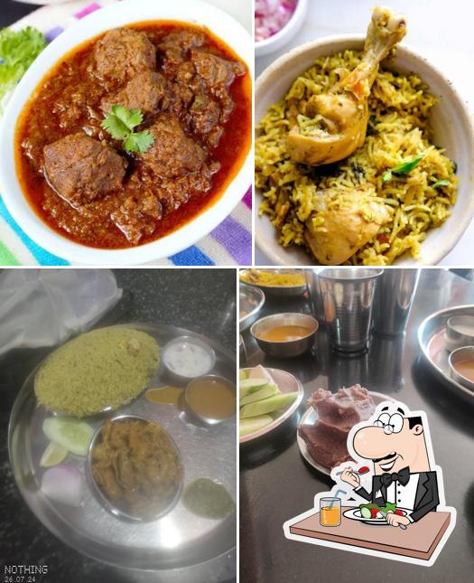 Mutton curry at Hotel Mailari Veg & Nonveg