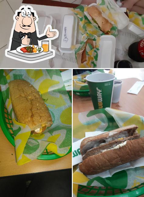 Platos en Subway