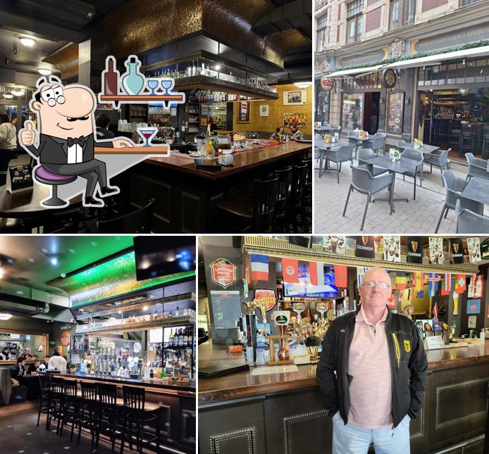 L'intérieur de Buzzing Grilbārs