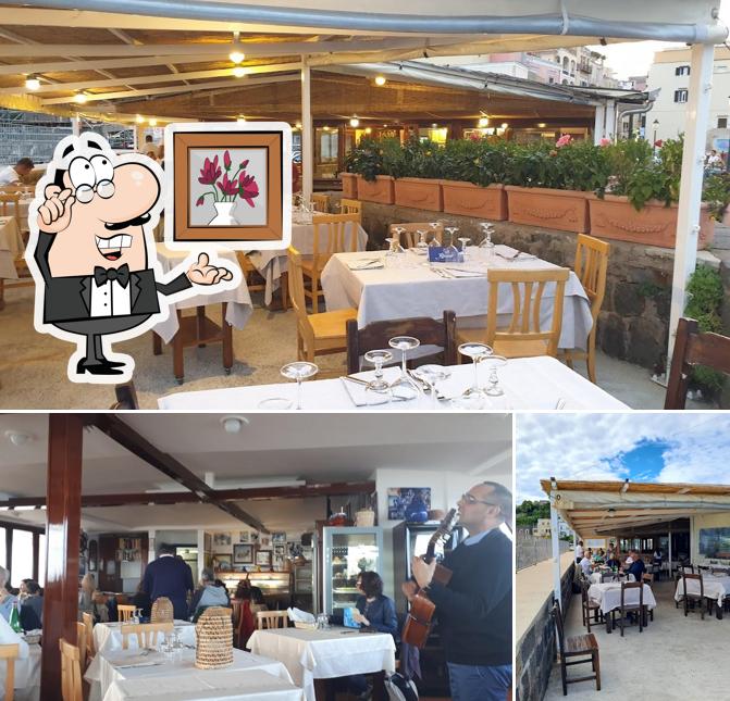 Gli interni di Da Cocò