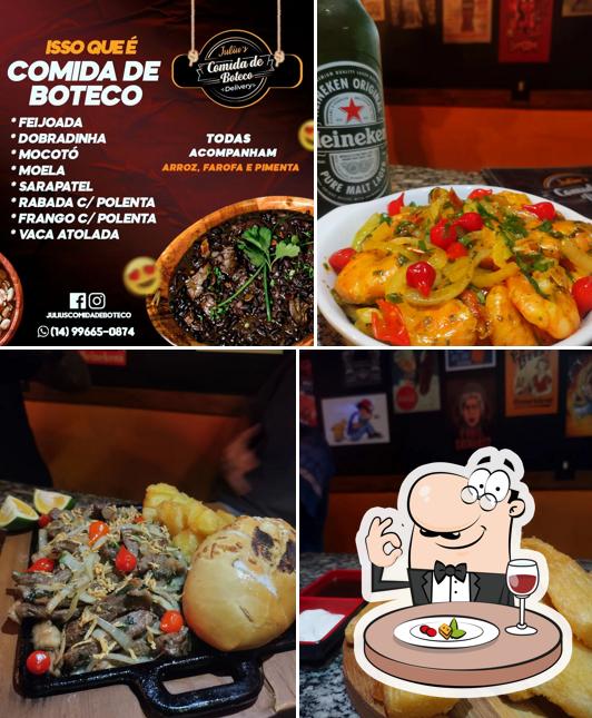 Platos en Júliu's Comida de Boteco