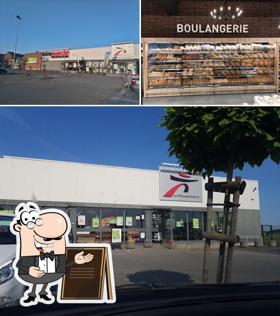 Jetez un coup d’œil à quoi ressemble Intermarché Lessines à l'extérieur