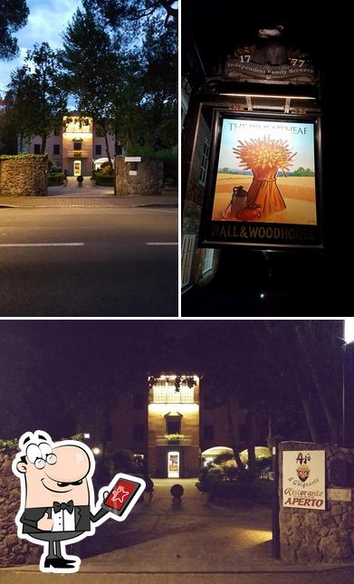 Questa è la immagine che presenta la esterno e cibo di Il Ghignante