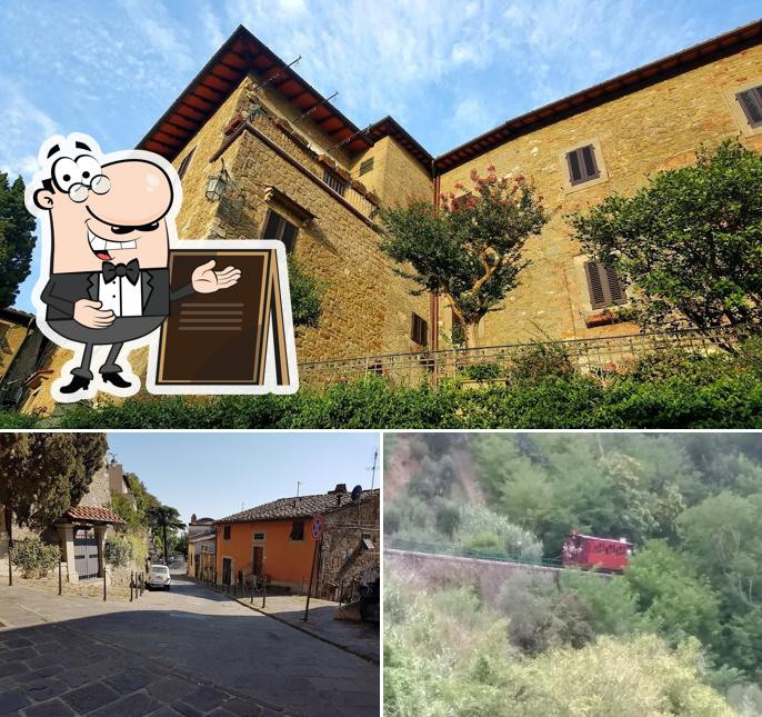 Goditi la vista dall'area esterna di Vecchia Posta bistrot