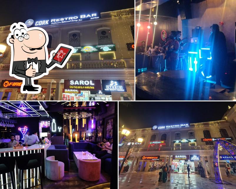 Here's an image of The Cork Restro Bar