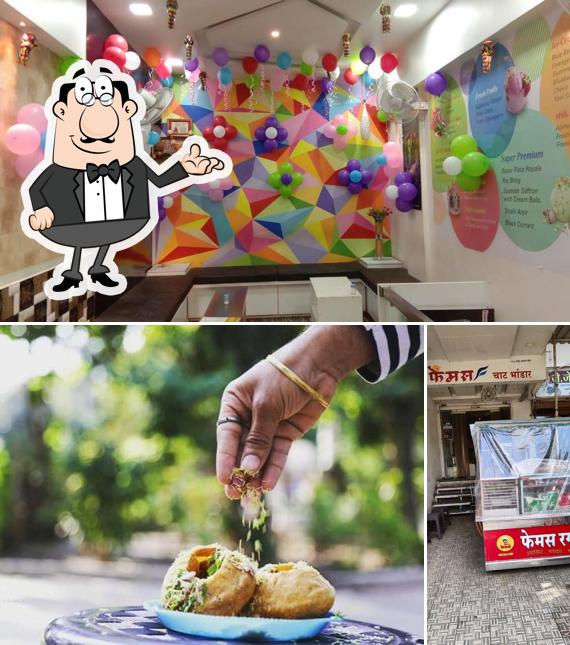 The interior of Famous Ragda