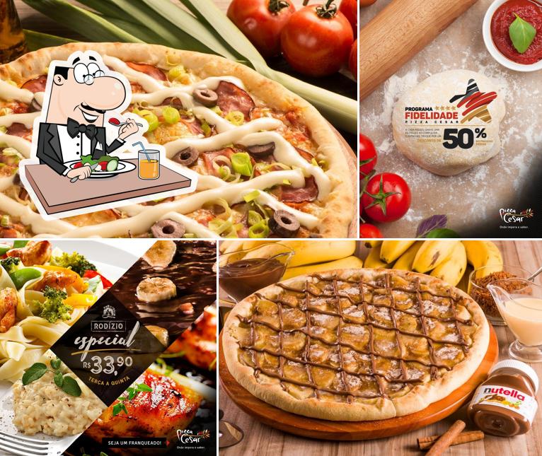 Pizza Cesar & Cesar's Salad - Águas Claras