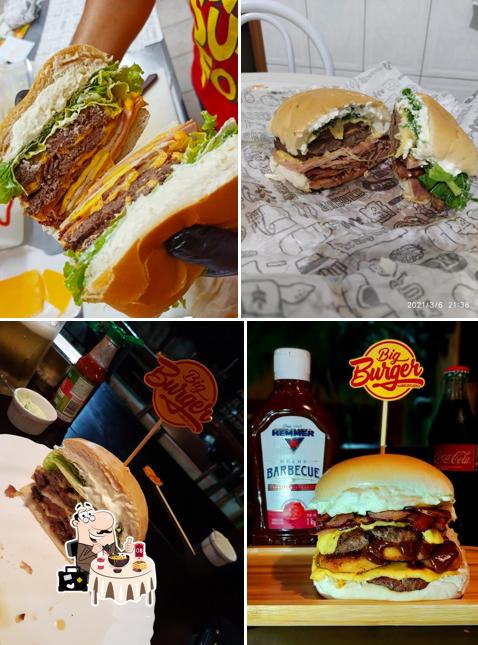 Sanduíche de carne de porco desfiada em Big Burger Delivery Birigui