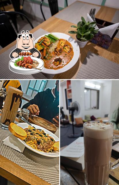 Chocolate mousse at Bookavibe - Book Cafe and Co-working space