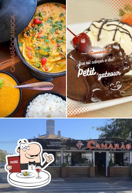 Comida em Camarão Carioca Jurerê