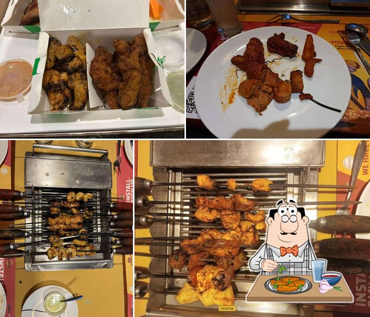 Chicken wings at AB's - Absolute Barbecues Ruby Crossing, Kolkata