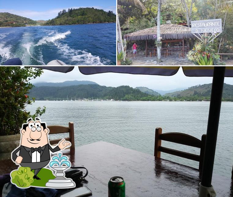 Você pode espairecer no exterior Bar do Neneco