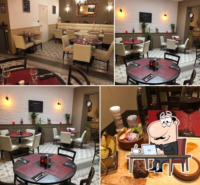 L'intérieur de De Rode Zee