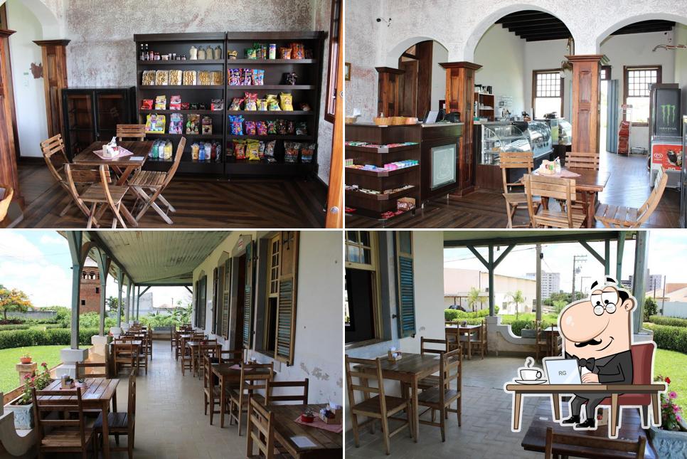 Veja imagens do interior do Cafeteria e Padaria Dona Maria