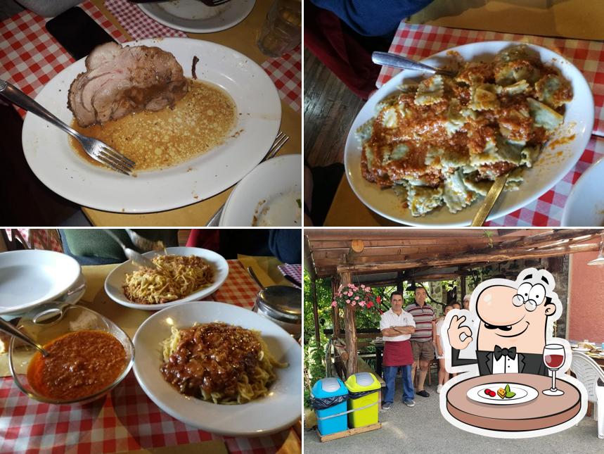 Platti al Trattoria La Tagliola