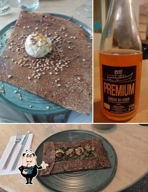 Profitez d'une boisson à Crêperie Les Voiles Rouges