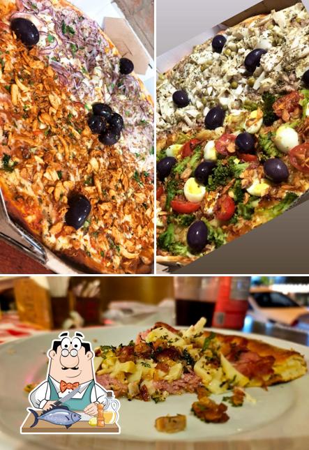 Salmão grelhado em Pizzaria Apokalipse Ubatuba