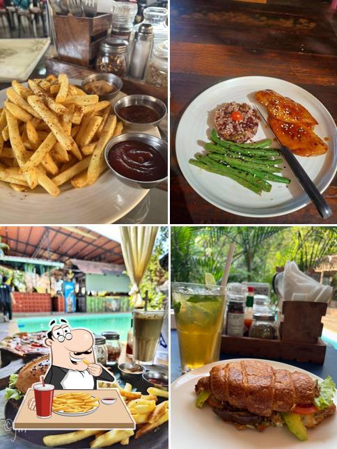 French fries at Baba au Rhum Badem Goa