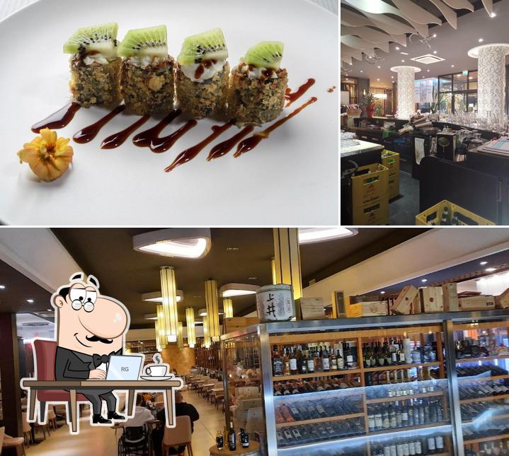 Gli interni di 66 Sushi Fusion Ristorante