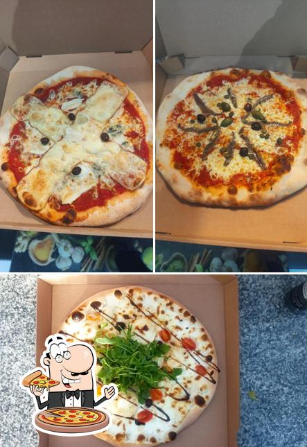 Prenez de nombreux types de pizzas