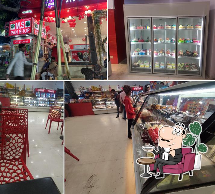 The interior of Ms Bakery & Sweets