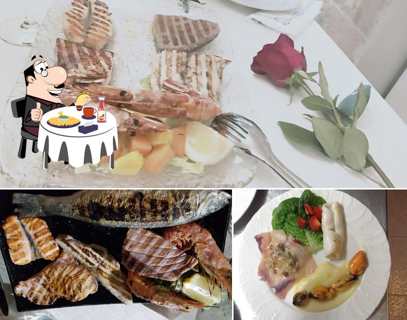 Piatto di formaggi al Ristorante Il Corallo