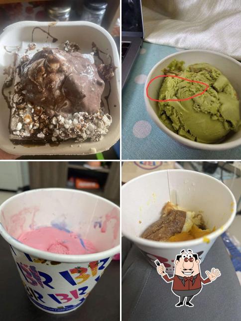 Food at Baskin Robbins - Ice Cream Desserts