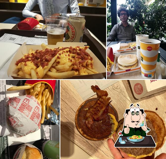 Cibo al McDonald's Milano Buonarroti