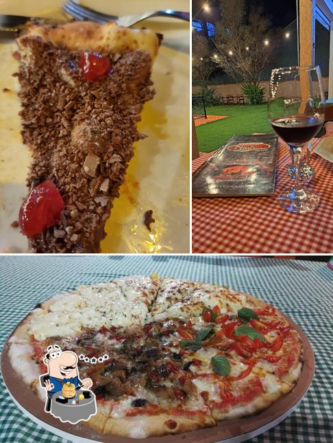 Comida em Pizza Itália do Nino