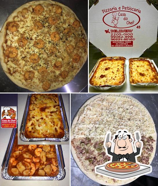 Consiga pizza no Casa do Chef