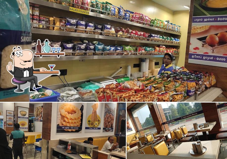 Check out how Adyar Ananda Bhavan - A2B looks inside