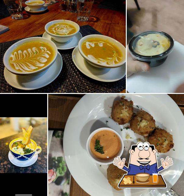 Clam chowder at Basil with a Twist OMR