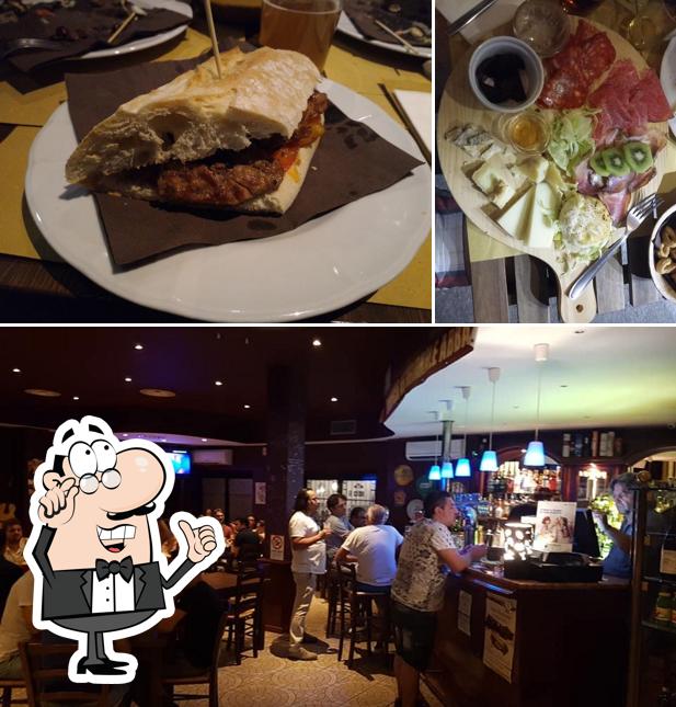 Gli interni di La Birroteca