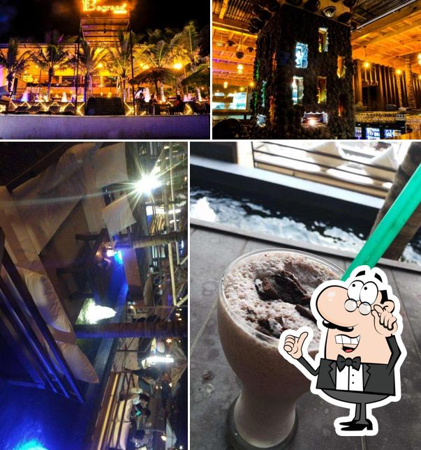 The interior of 18 Degrees Beach Resort