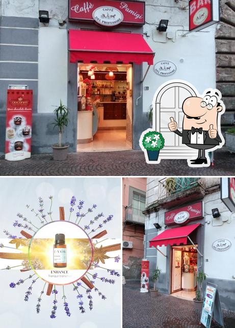 La foto della esterno e cibo di Bar Caffe Pamigi