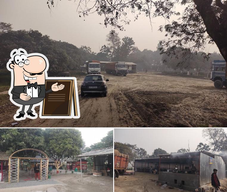 You can get some fresh air at the outside area of BRAR DHABA