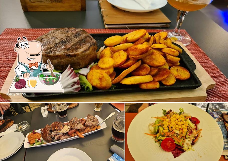 Insalata di barbabietole al Ožujsko Pub Tkalča