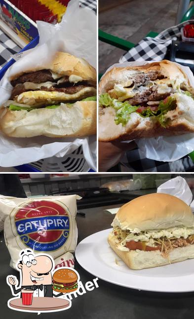 Consiga um hambúrguer no Terra Seca Lanches