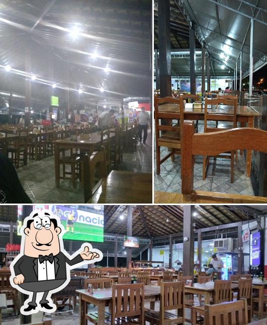 O interior do D'Tália Pizzaria e Choperia - Super Center- Sinop-MT