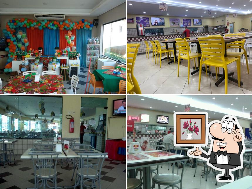 Veja imagens do interior do Habibs