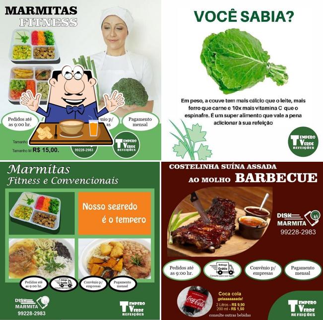 Platos en Tempero Verde Refeições