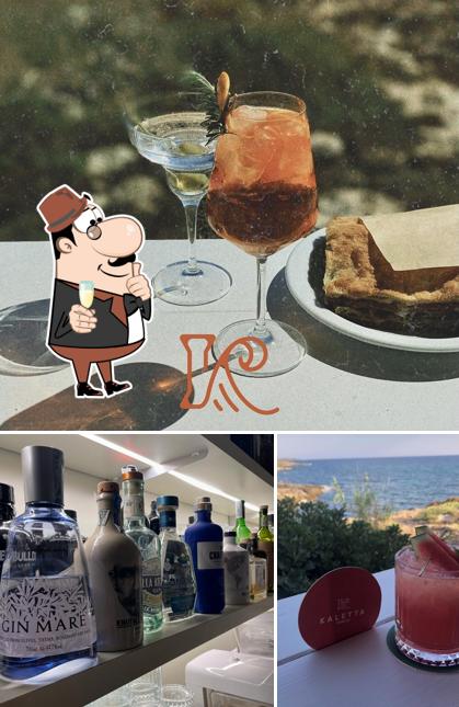 Scegli una bevanda alcolica dal menu