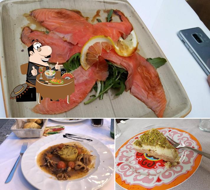 Platti al Ristorante Paradiso Perduto