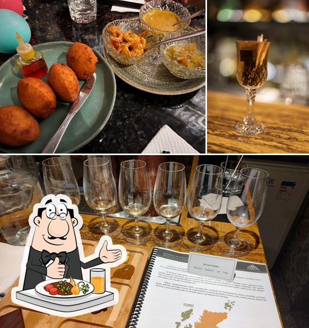 Mousse de chocolate em Mykola Lab Bar