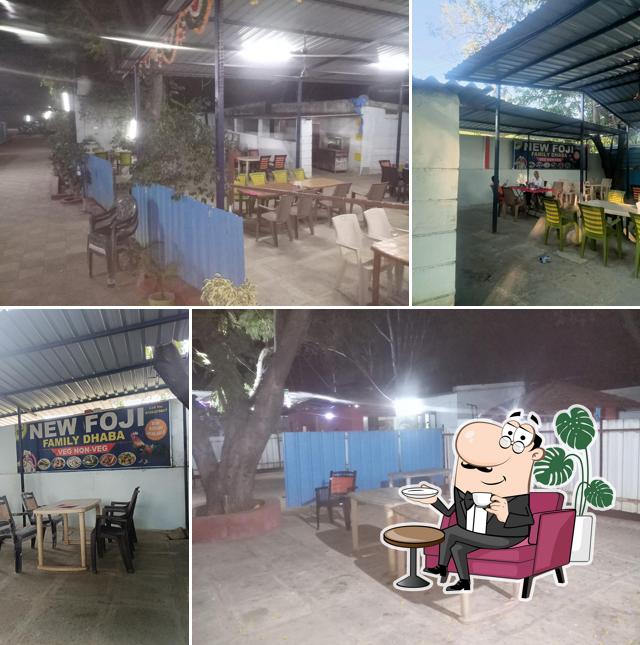 Check out how NEW FOUJI FAMILY DHABA looks inside