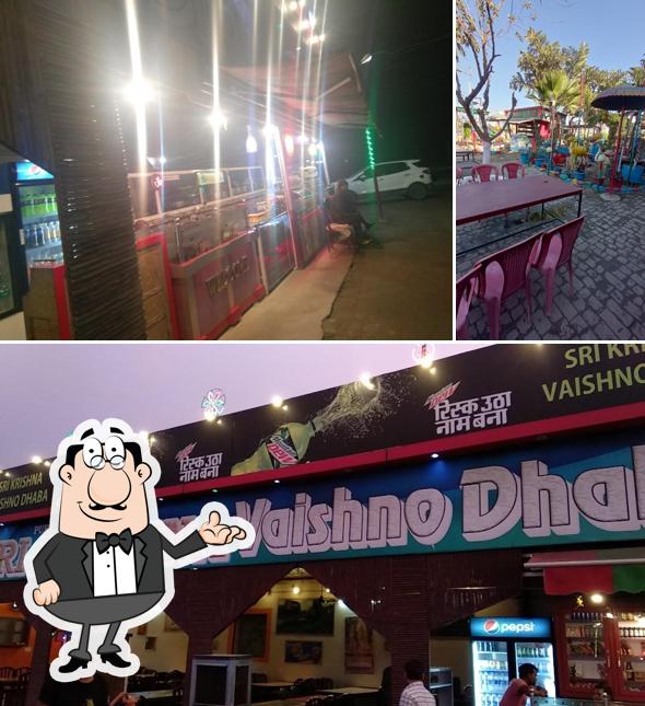 Check out how Shree Krishna Vaishno Dhaba looks inside